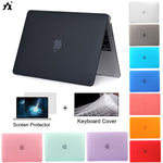 Laptop Case For Macbook Air 13 A2337 A2179 2020 A2338 M1 Chip Pro 13 12 11 15 A2289 New Touch Bar for Mac book Pro 16 A2141 Case