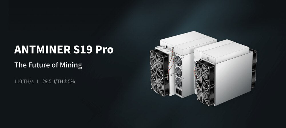 Free shipping New SHA-256 Asic BTC BCH Miner AntMiner S19 Pro 110T Better than S9 T19 S17 S17e M31S M30S M21S M20S T3 A10 pro