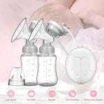 Electric breast pump unilateral and bilateral breast pump manual silicone breast pump baby breastfeeding accessories